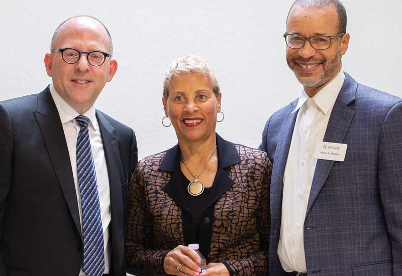 President Mellott, Myra Selby, & Dr. Frank Thomas