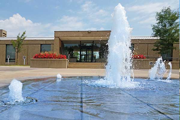 Fountain Entrance